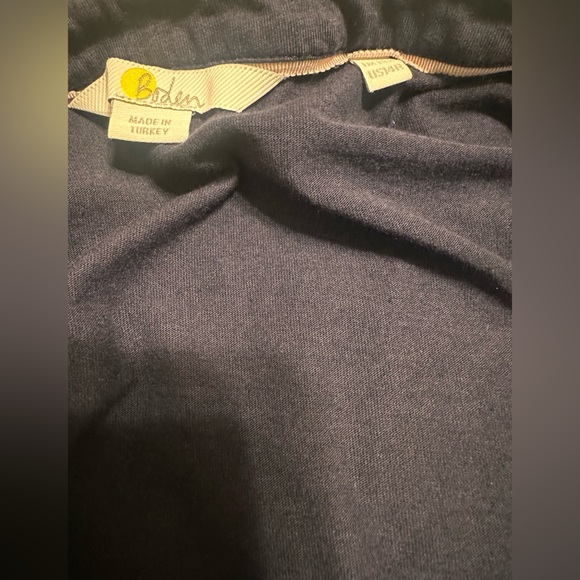 BODEN Althea Navy Blue Jersey Shirt Dress Size 14 - Picture 5 of 6